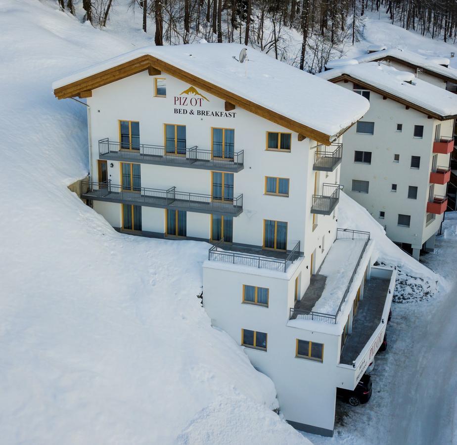 Piz Ot Hotell Samnaun Eksteriør bilde